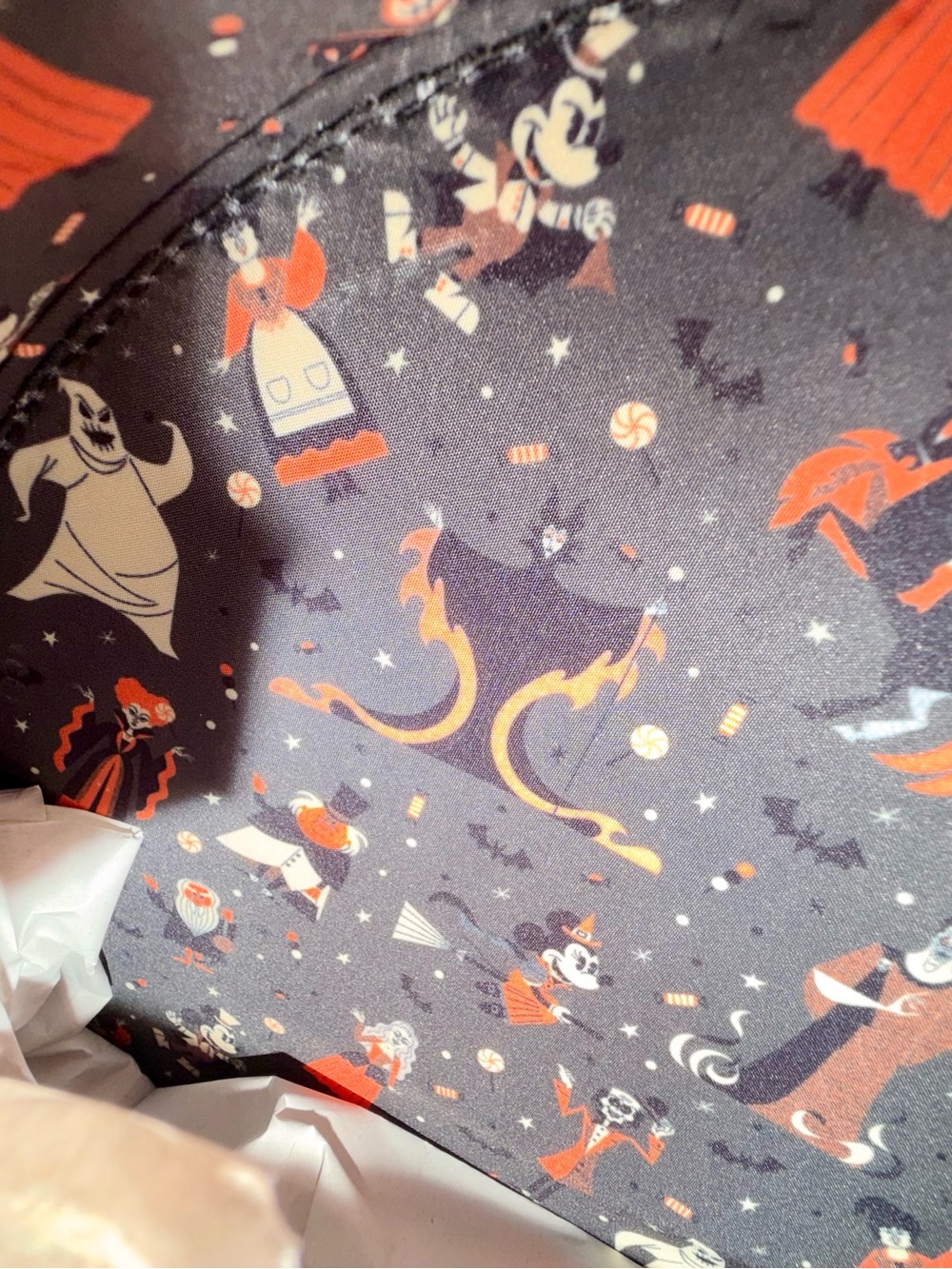 2026 Disney MNSSHP Headless Horseman Loungefly Crossbody Backpack NWT Exclusive - Picture 10 of 11